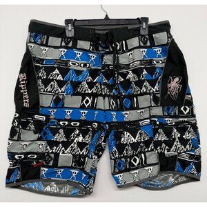 Men's Blue & Gray Graphic Board Shorts - Ripcurl Style